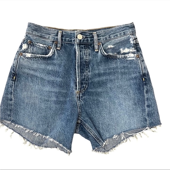 Agolde Riley High Rise Short - Picture 5 of 7